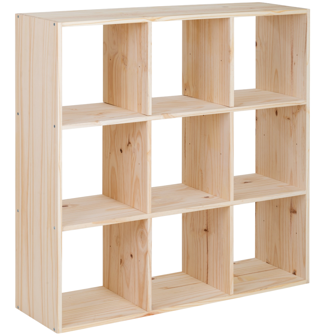 Würfelregal "Kubik" 3x3 | herbeschick.
