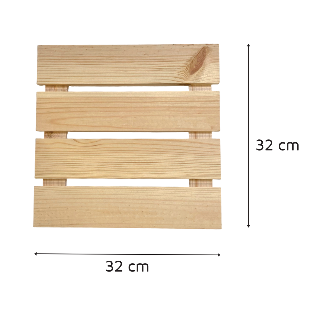 Deckel 32x32 cm für Holzkiste