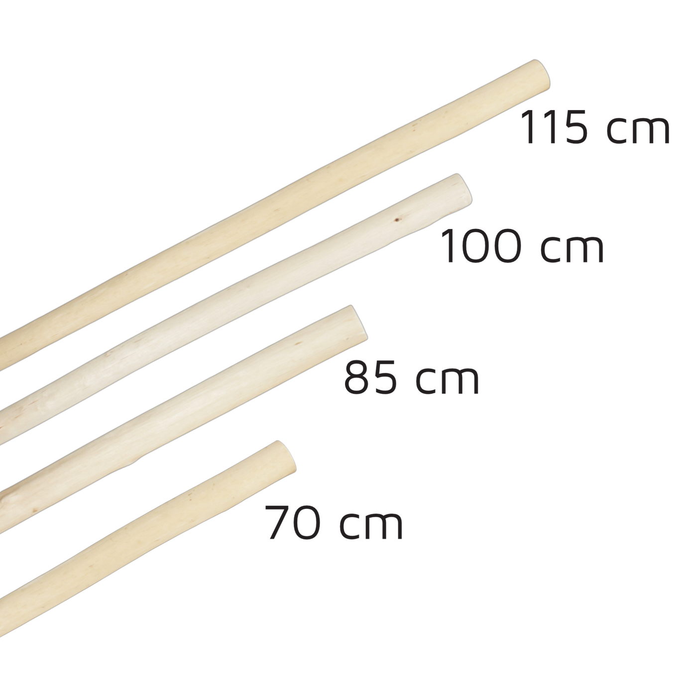 Hängegarderobe "Naturbursche" mit Seil und geschältem Stock
