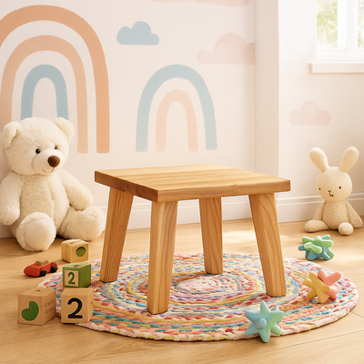 Kleiner Hocker "ESCHE" - herbeschick. - herbeschick.
