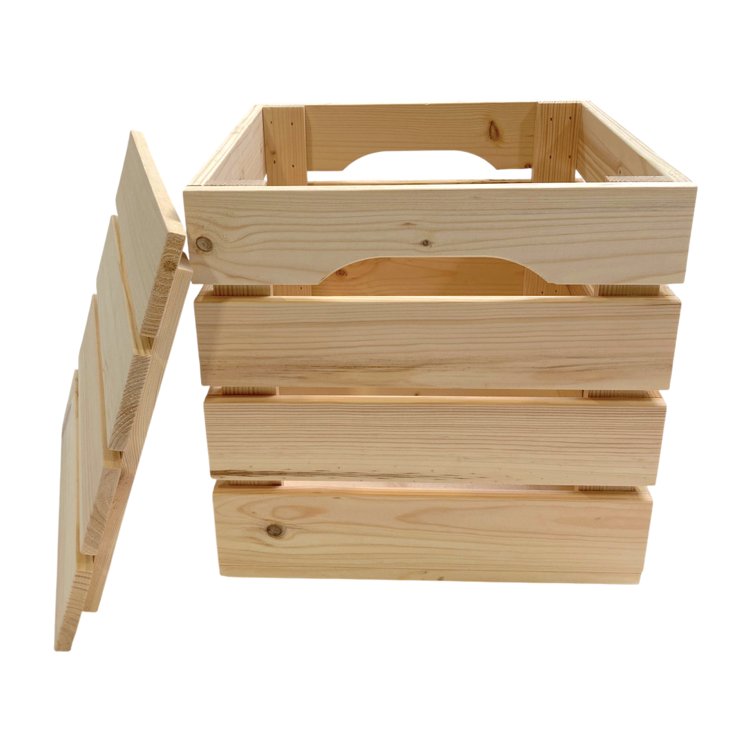 Deckel 32x32 cm für Holzkiste