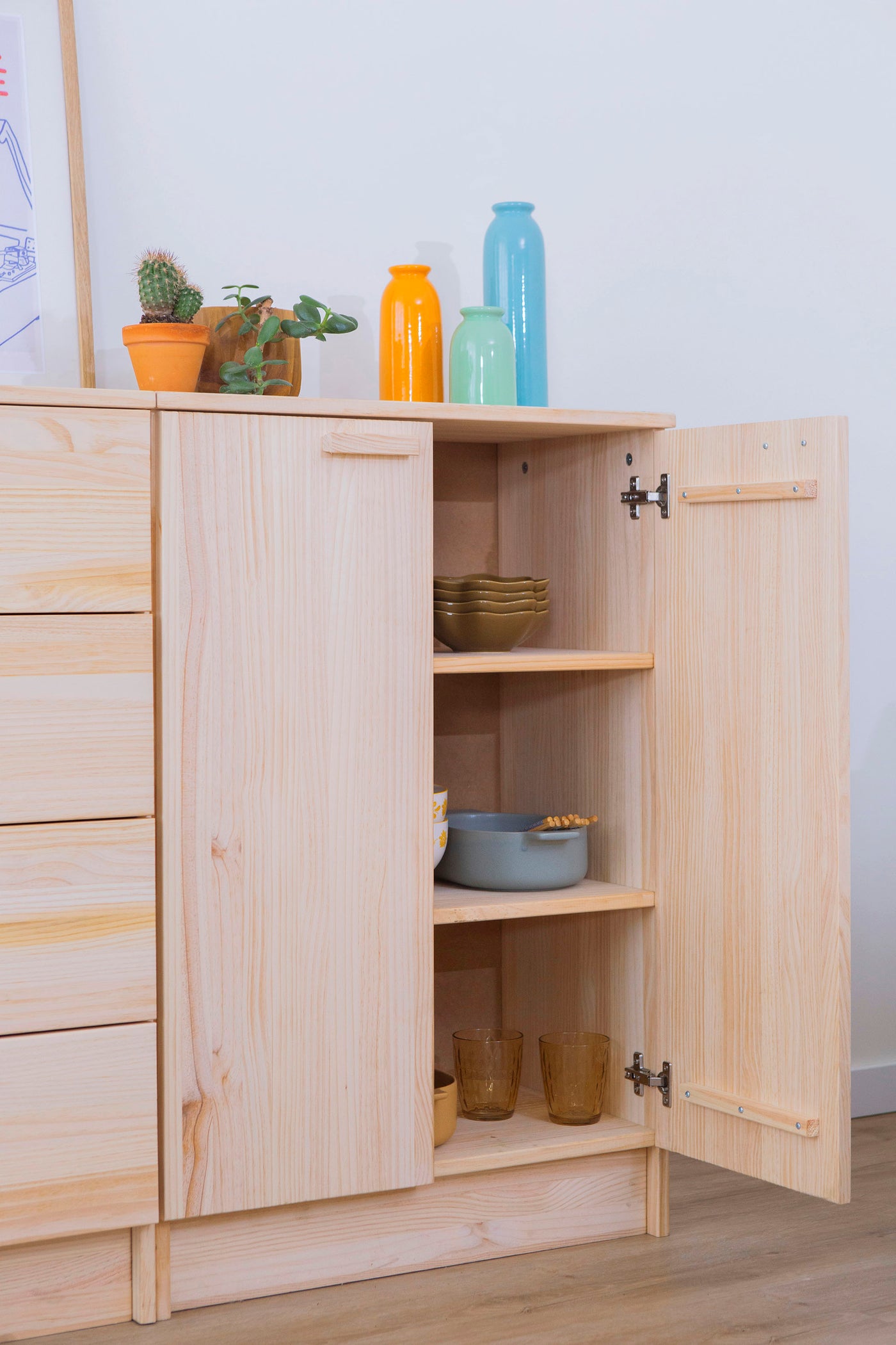 Vita Kommode mit Türen - herbeschick. - Astigarraga Kit Line