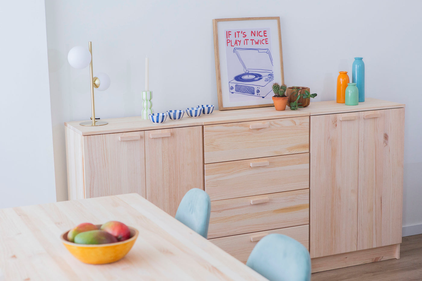 Vita Kommode mit Türen - herbeschick. - Astigarraga Kit Line