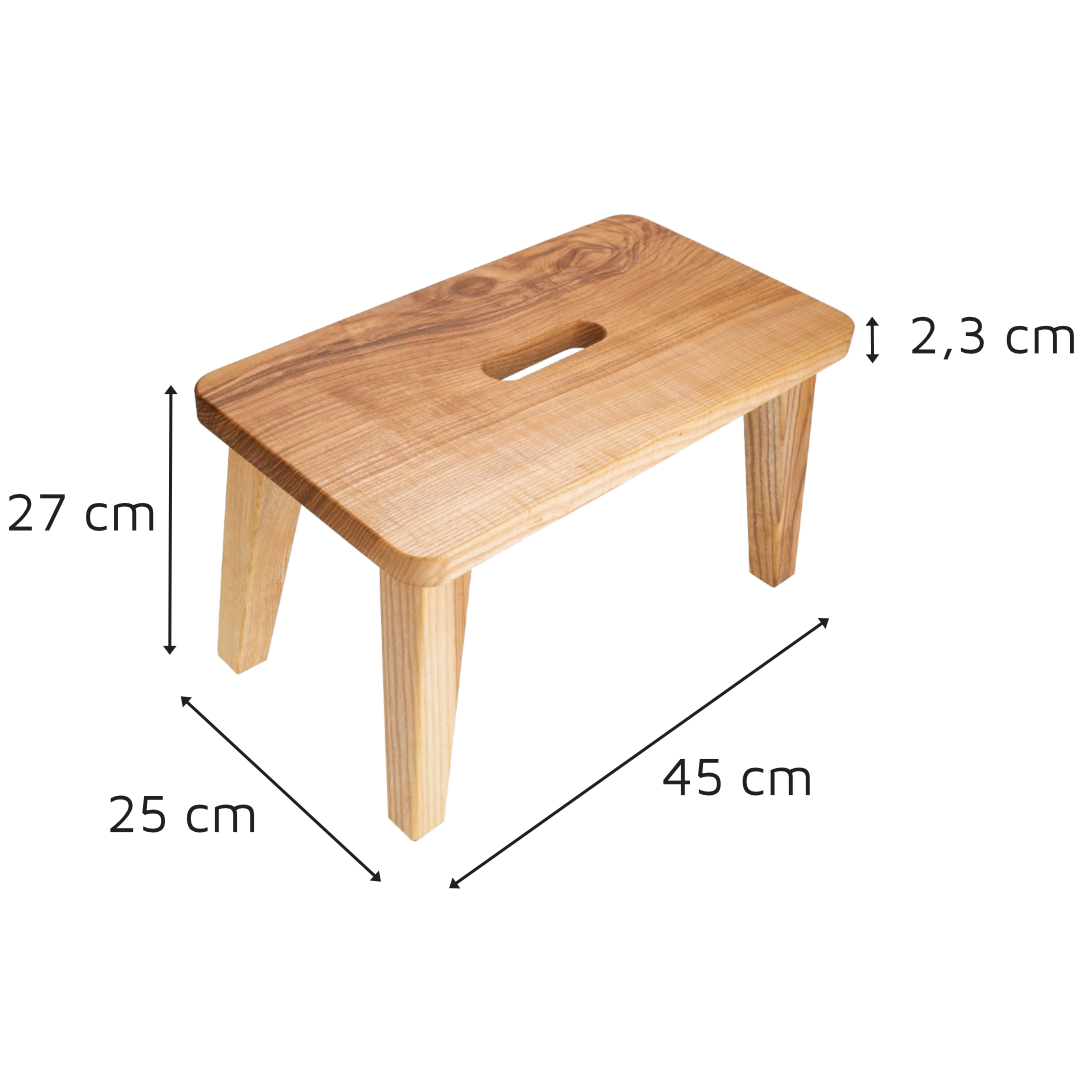 Holzschemel "ESCHE"